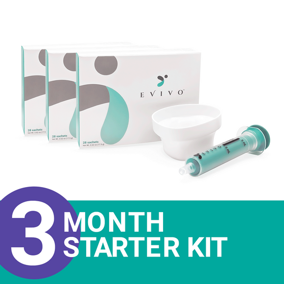 Evivo Baby Probiotic Starter Kit, includes 3-Month Supply